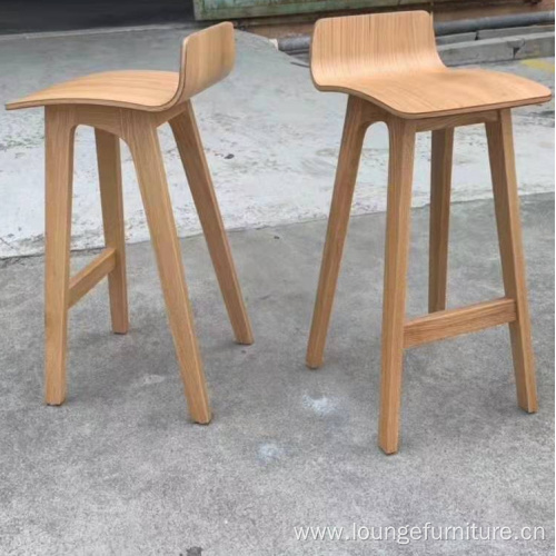 Bar Stool Wooden High Chair For Bar Table